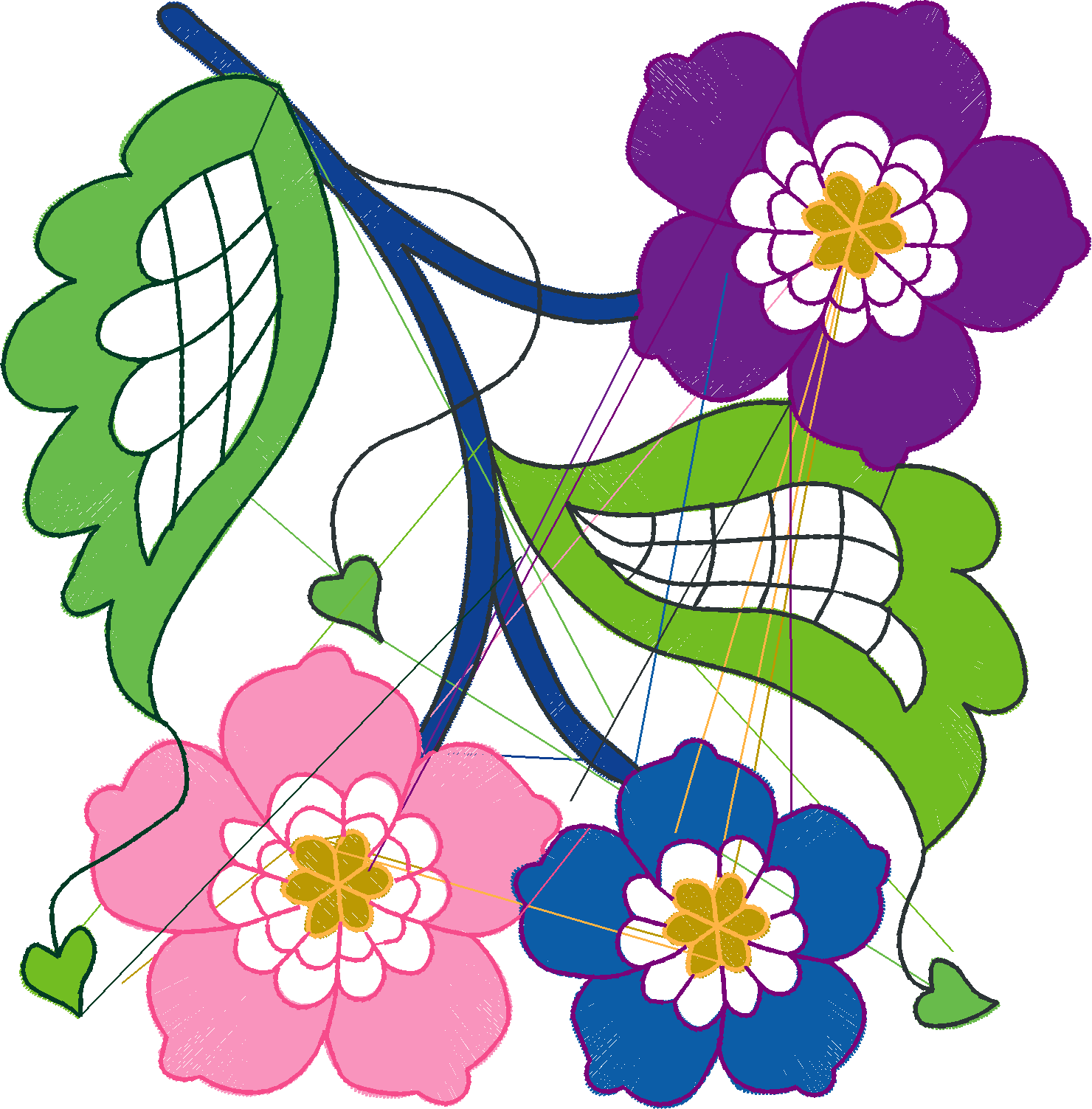 Jacobean 14 - Violets  (16)