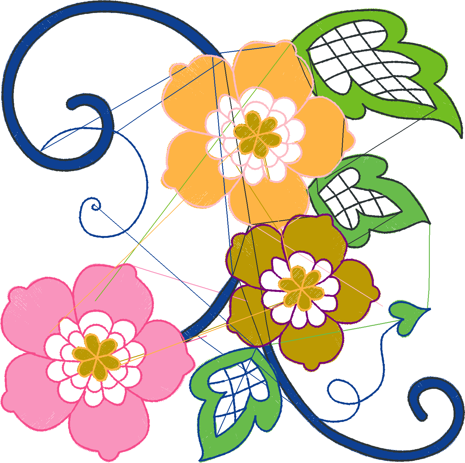 Jacobean 14 - Violets  (18)