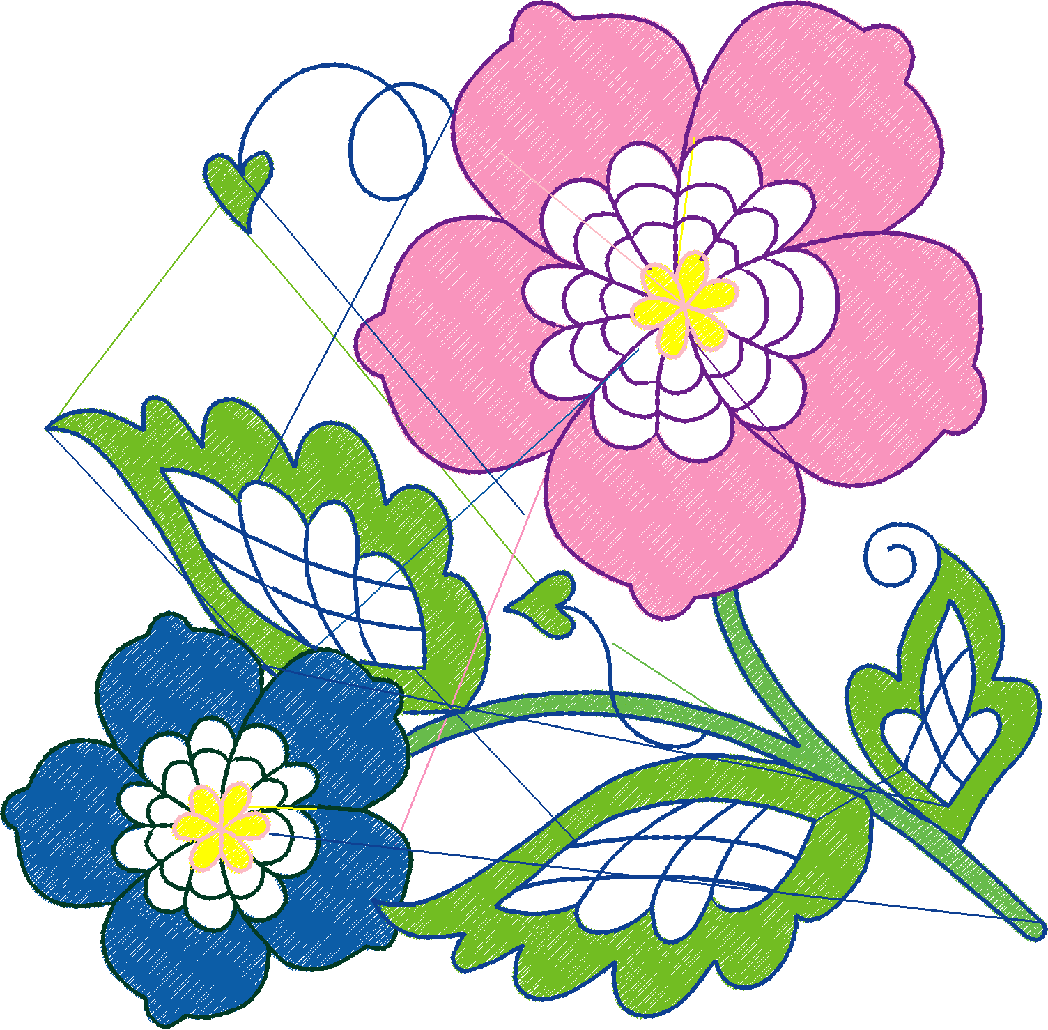 Jacobean 14 - Violets  (2)