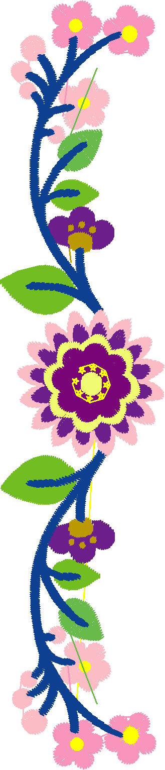 Jacobean 2 - Borders  (5)