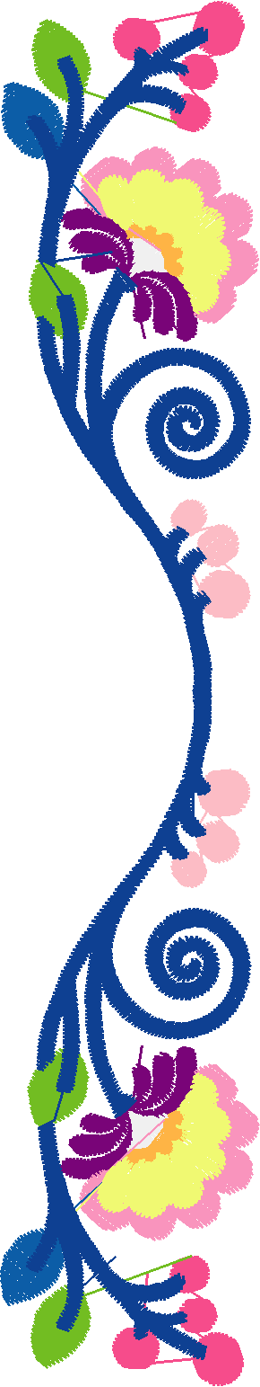 Jacobean 2 - Borders  (8)