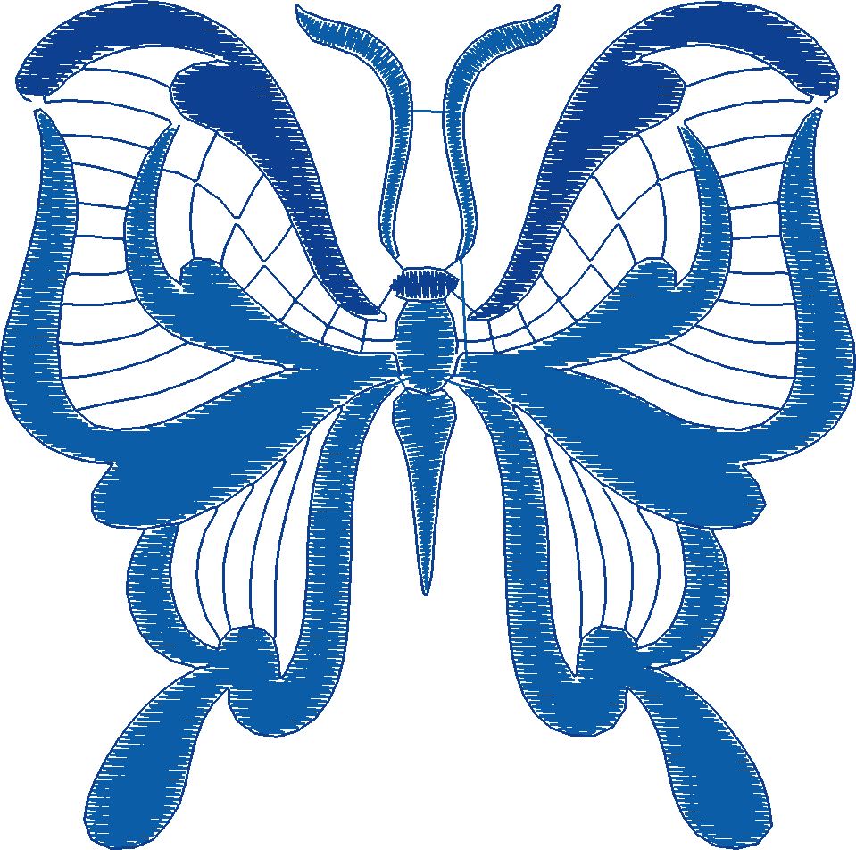 Jacobean 3 - Butterflies  (15)