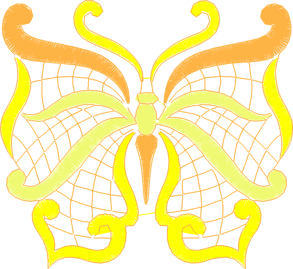 Jacobean 3 - Butterflies  (20)