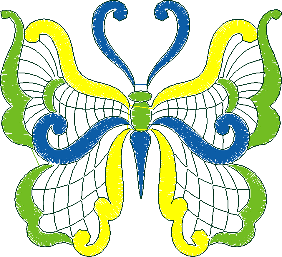 Jacobean 3 - Butterflies  (21)