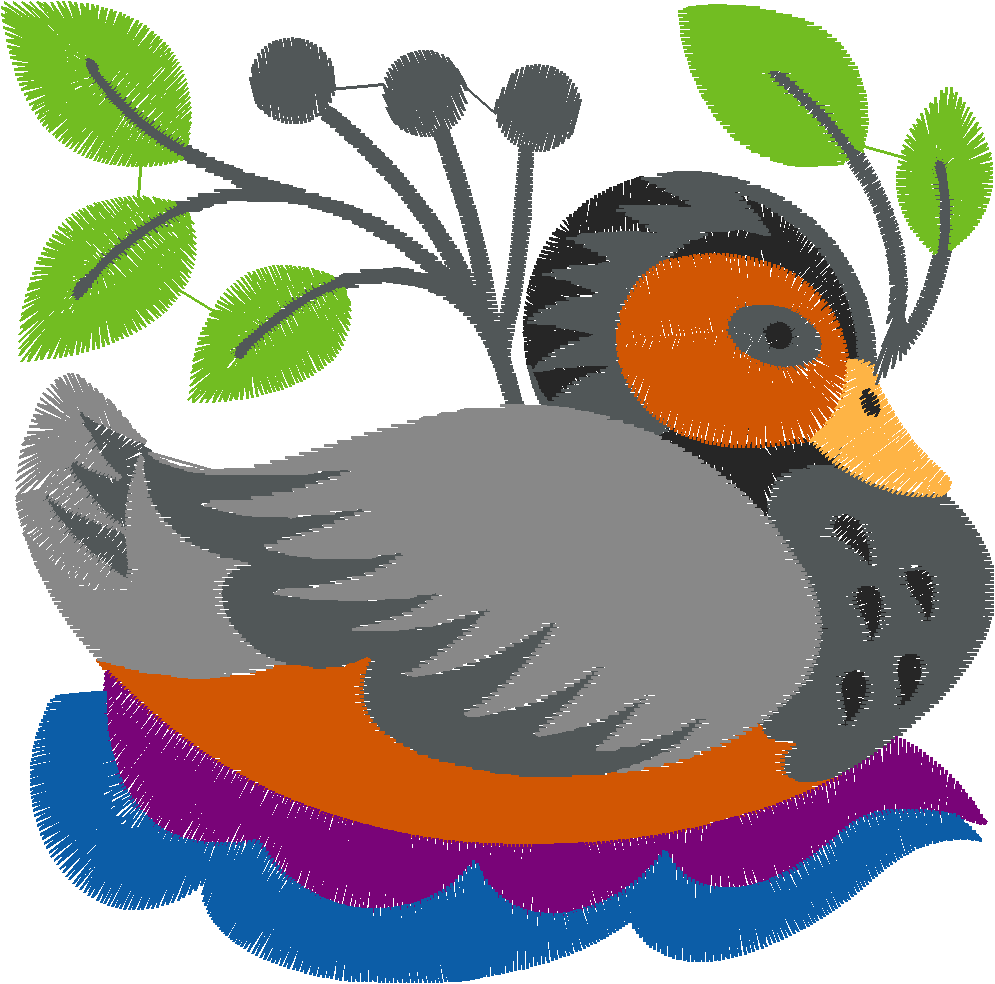 Jacobean 6 - Ducks  (1)