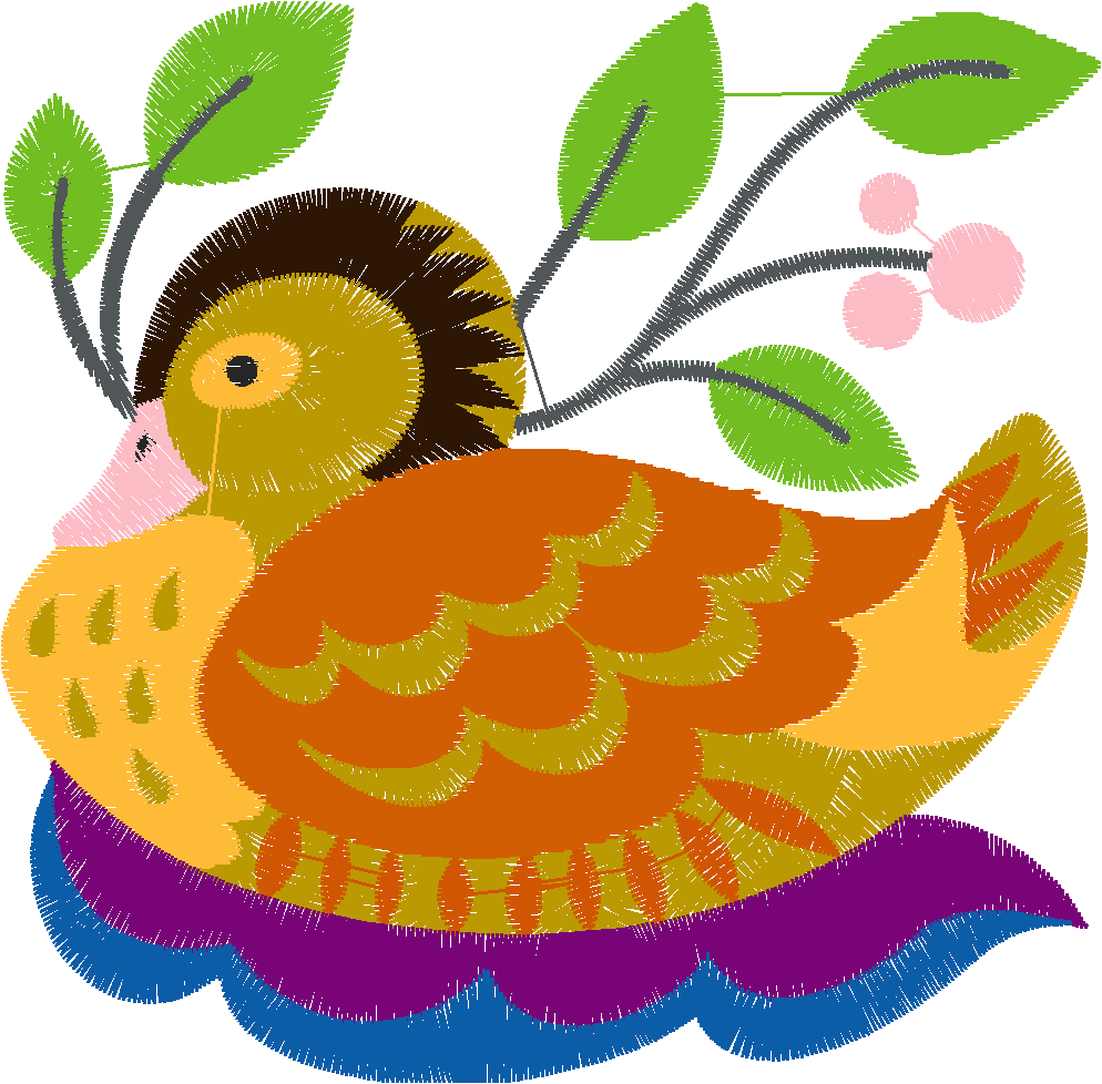 Jacobean 6 - Ducks  (6)