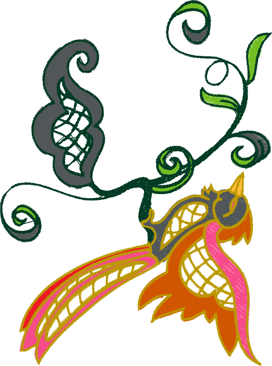 Jacobean 7 - Fantasy Birds  (6)