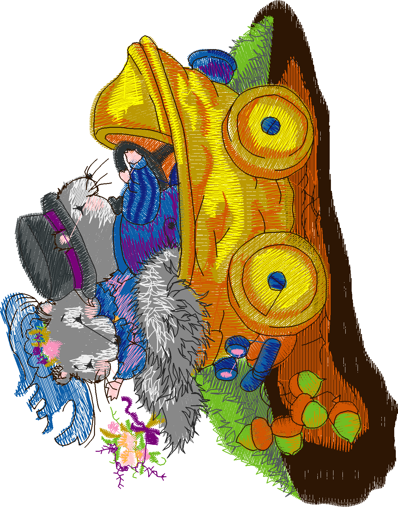 Jumbo - Cut Critters 1  (12)