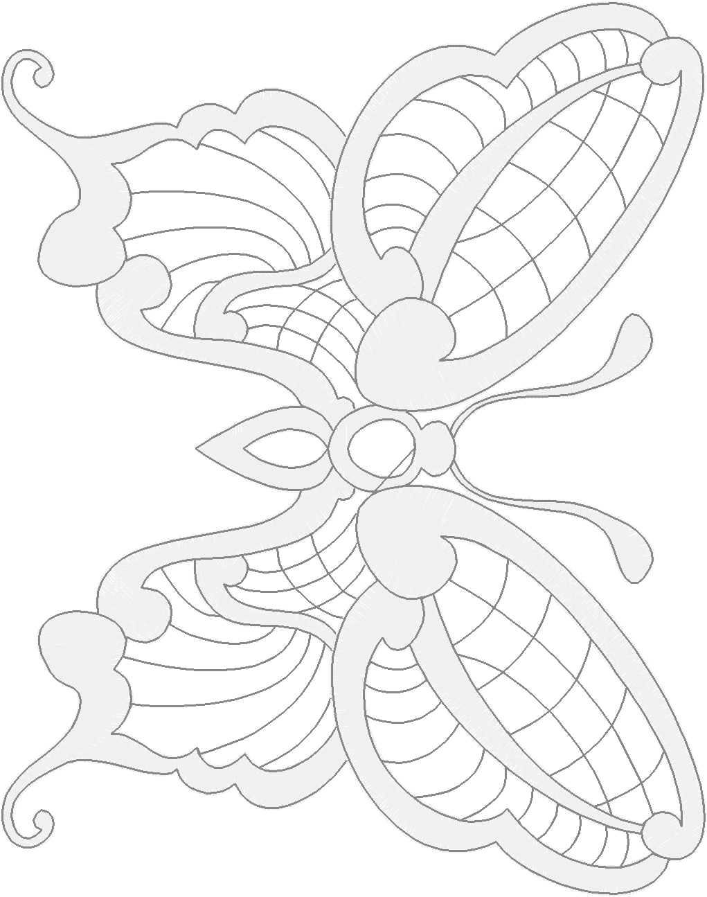 Lace 32 - Butterflies & Leaves 1  (4)