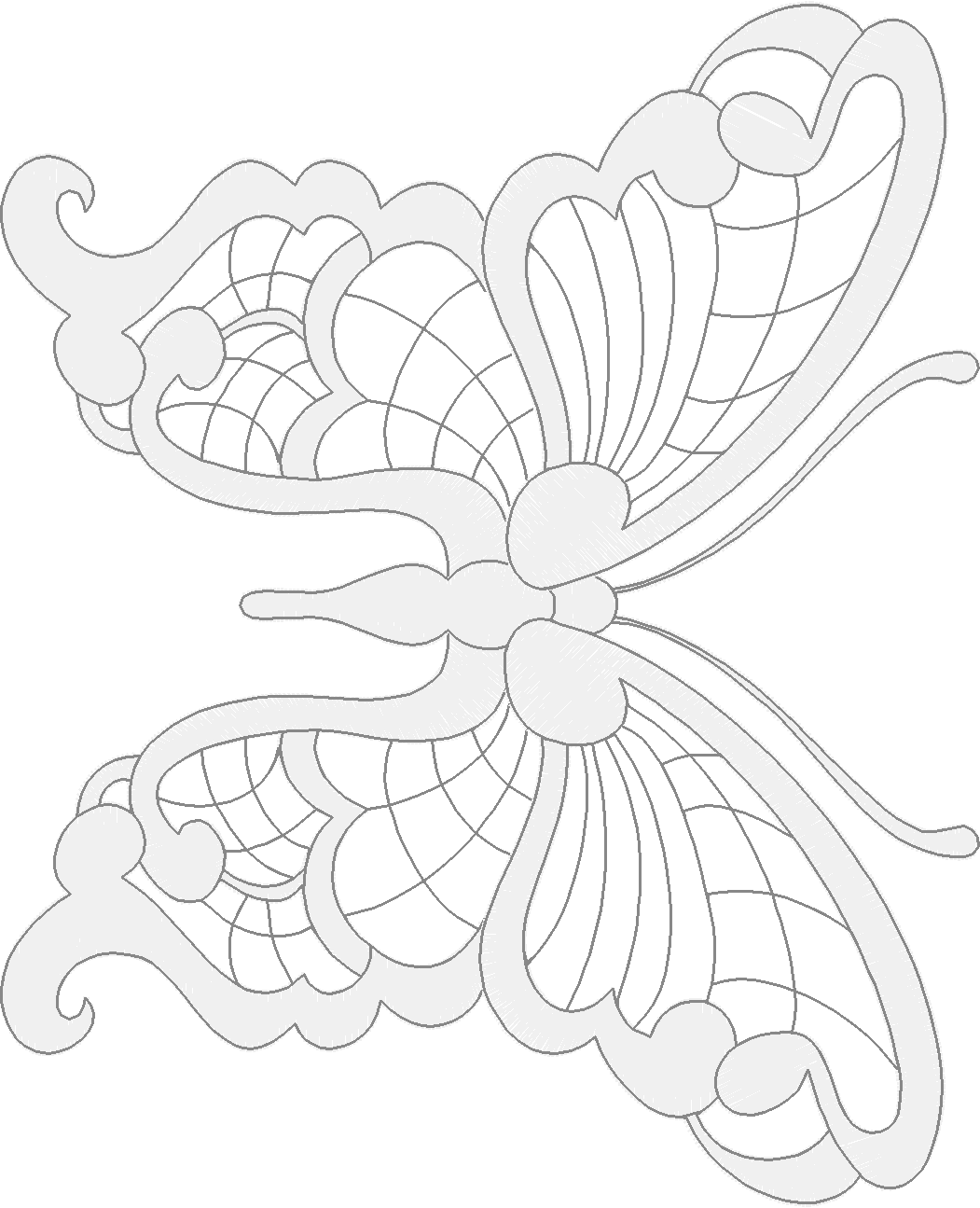 Lace 32 - Butterflies & Leaves 1  (5)