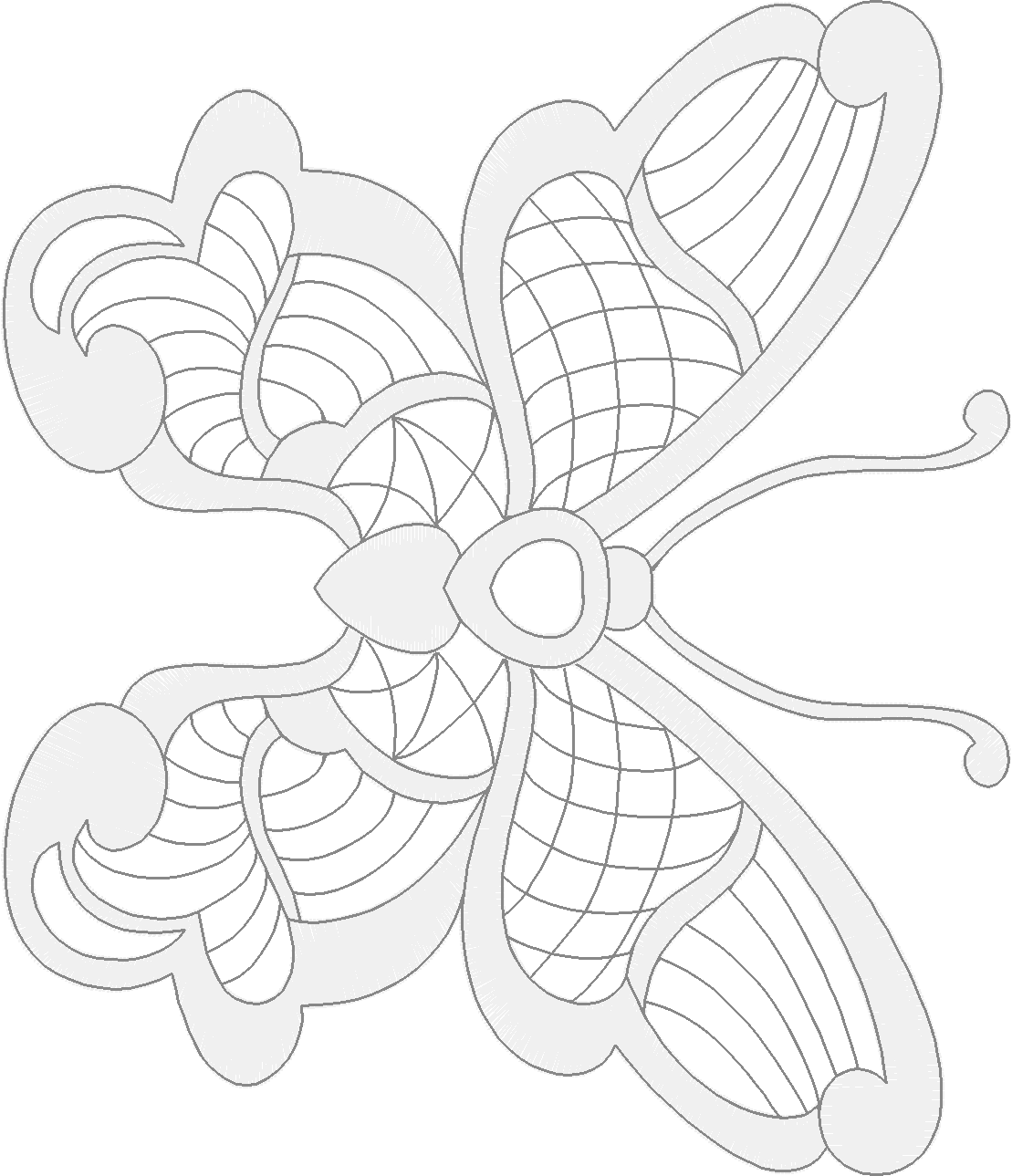 Lace 32 - Butterflies & Leaves 1  (8)