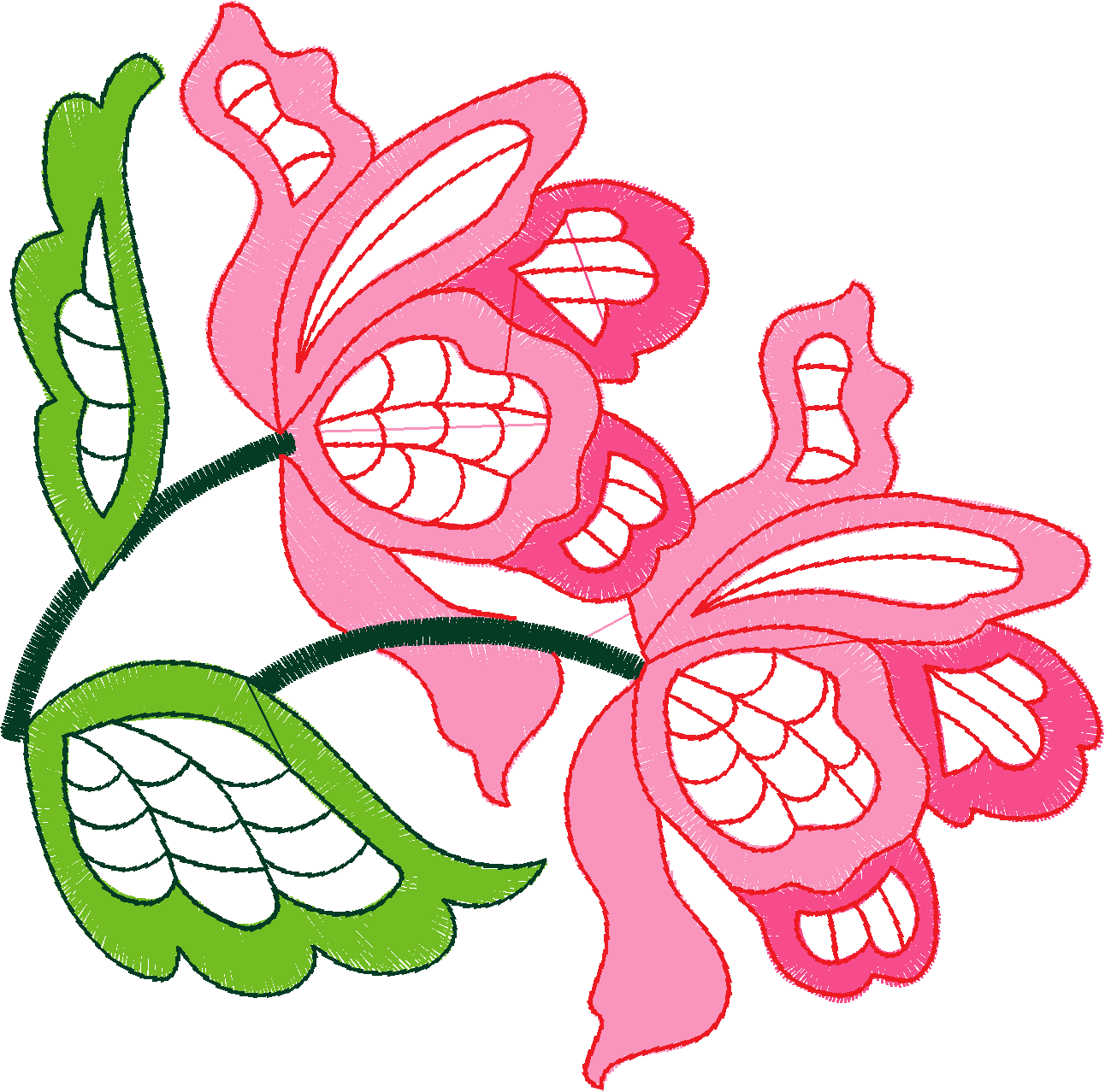 Large Jacobean Flowers 1 (3)