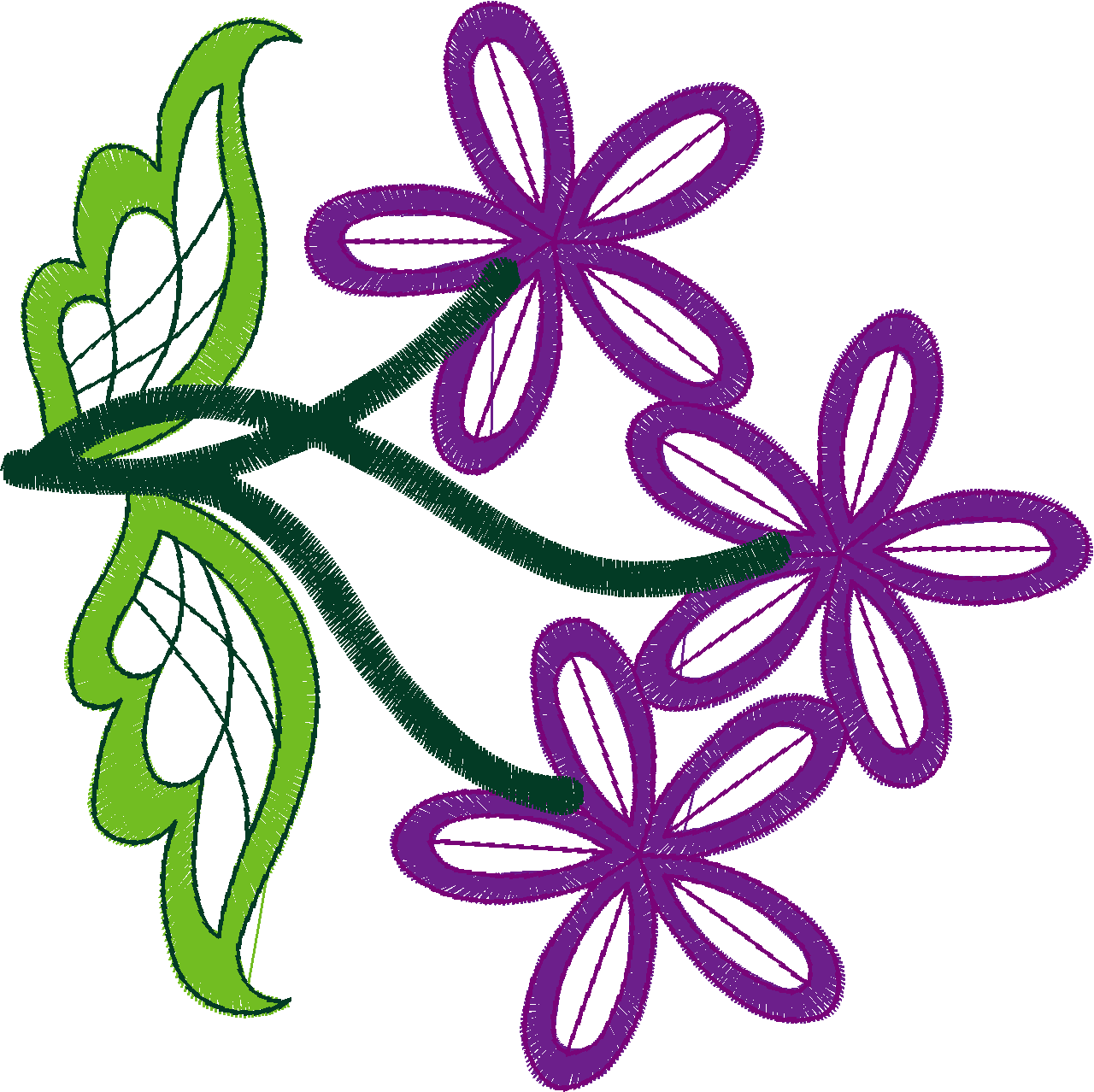 Large Jacobean Flowers 1 (6)