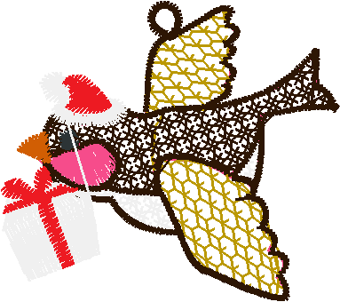 Fsl _ Mylar Holiday Earrings (3)