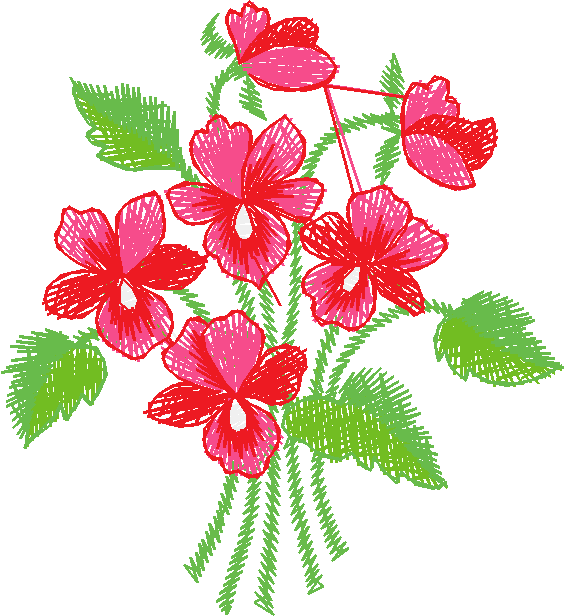 Pansies & Violets 1  (1)