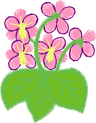 Pansies & Violets 1  (2)