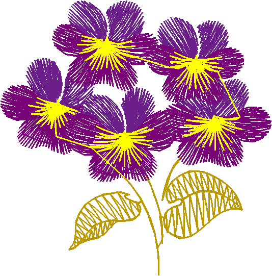 Pansies & Violets 2  (1)