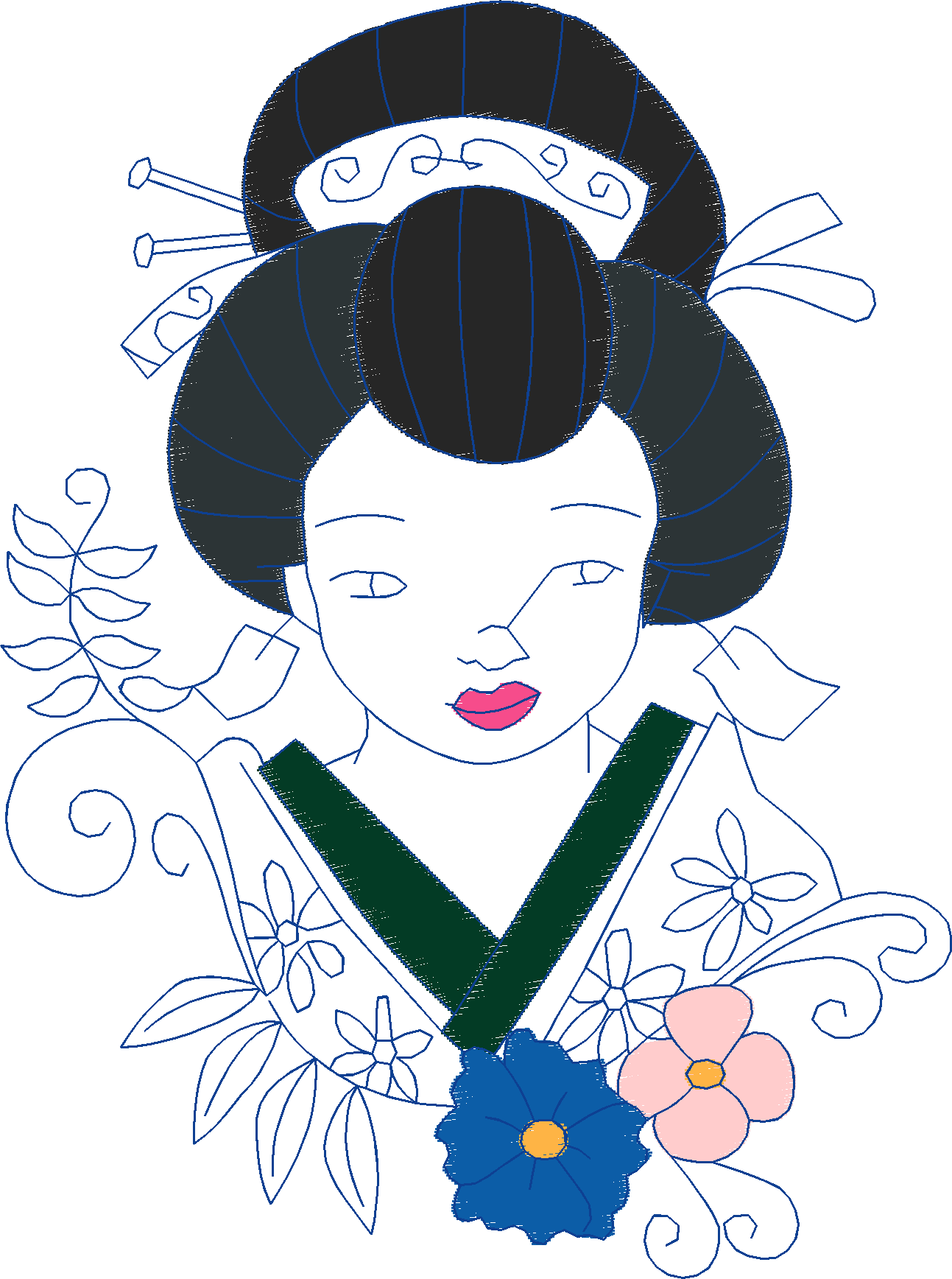 Partial Fillied Geshias 1  (2)