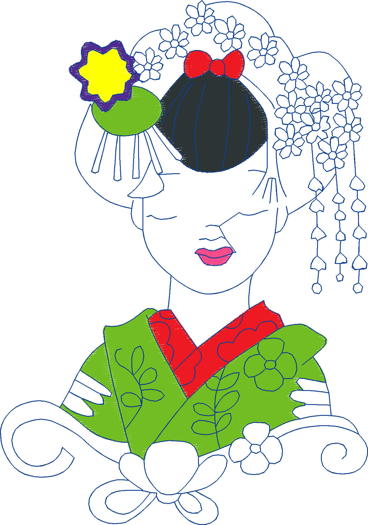 Partial Fillied Geshias 1  (9)