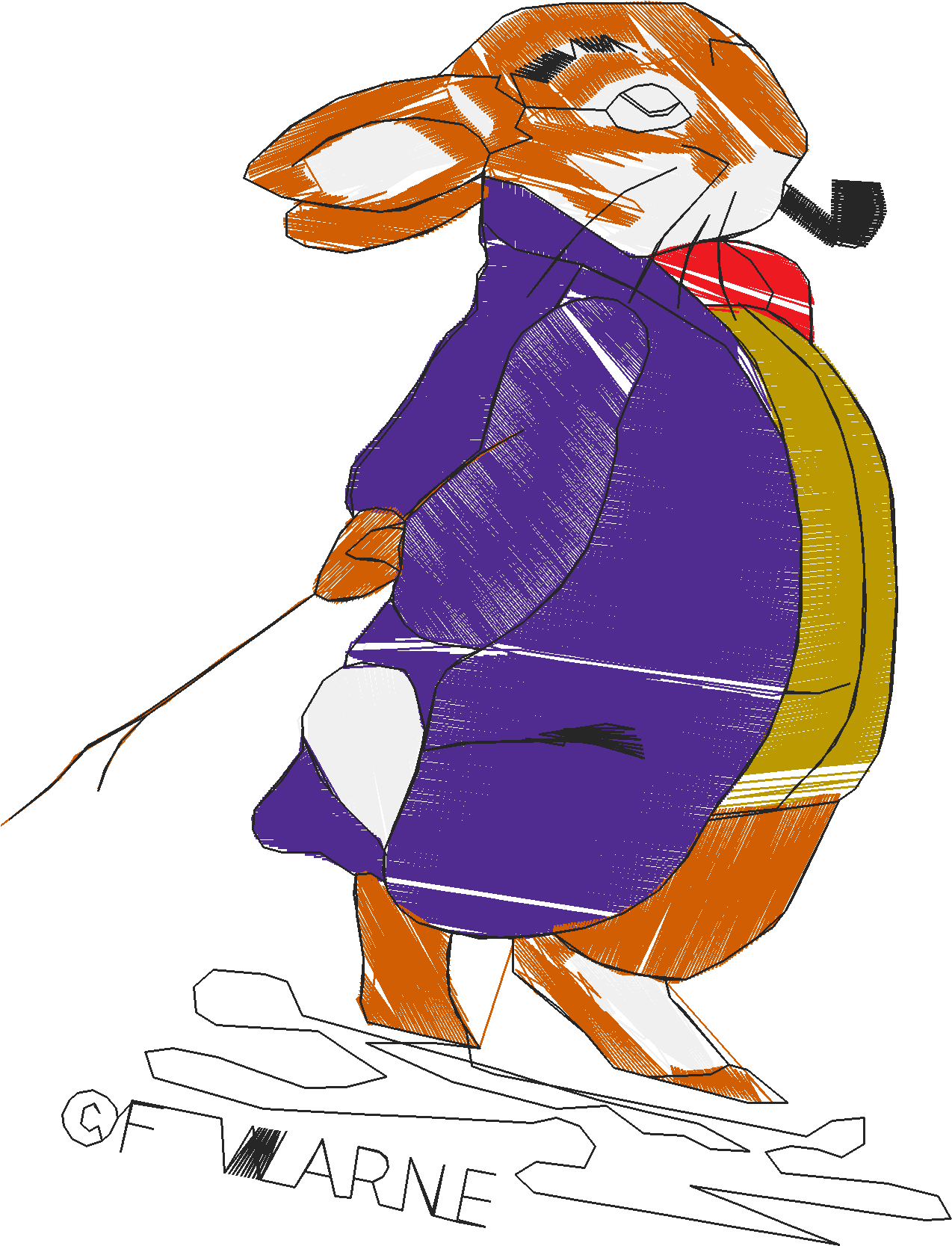 Peter Rabbit 3 (8) - Large