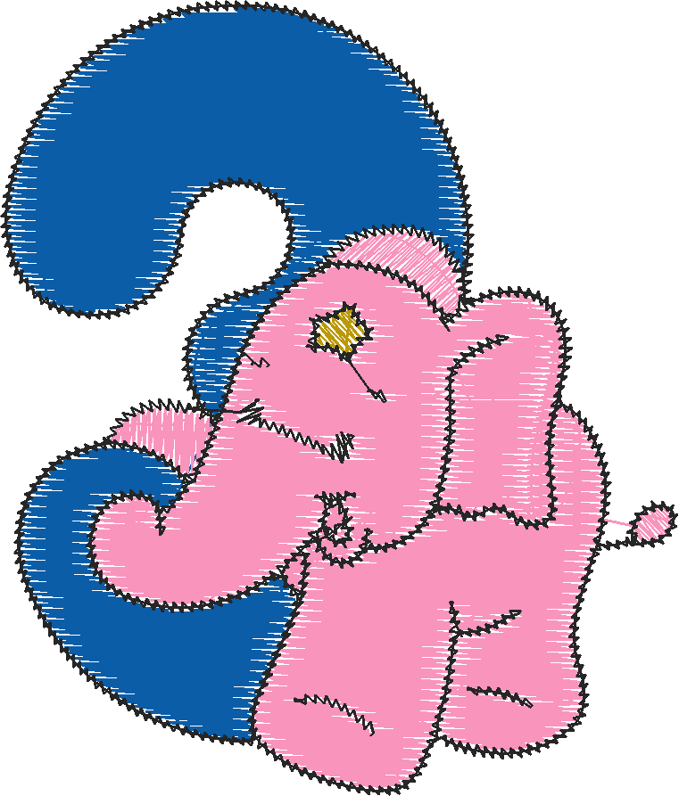 Pink Elephant Numbers  1 (4)