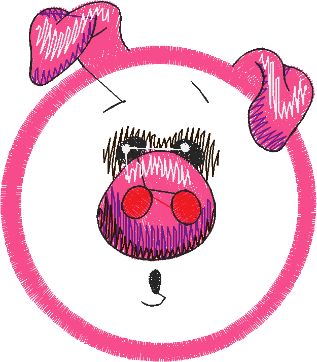 Plush Pals 4 - Pigs  (1)