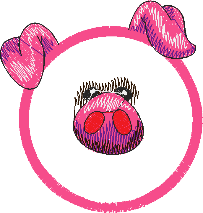 Plush Pals 4 - Pigs  (6)