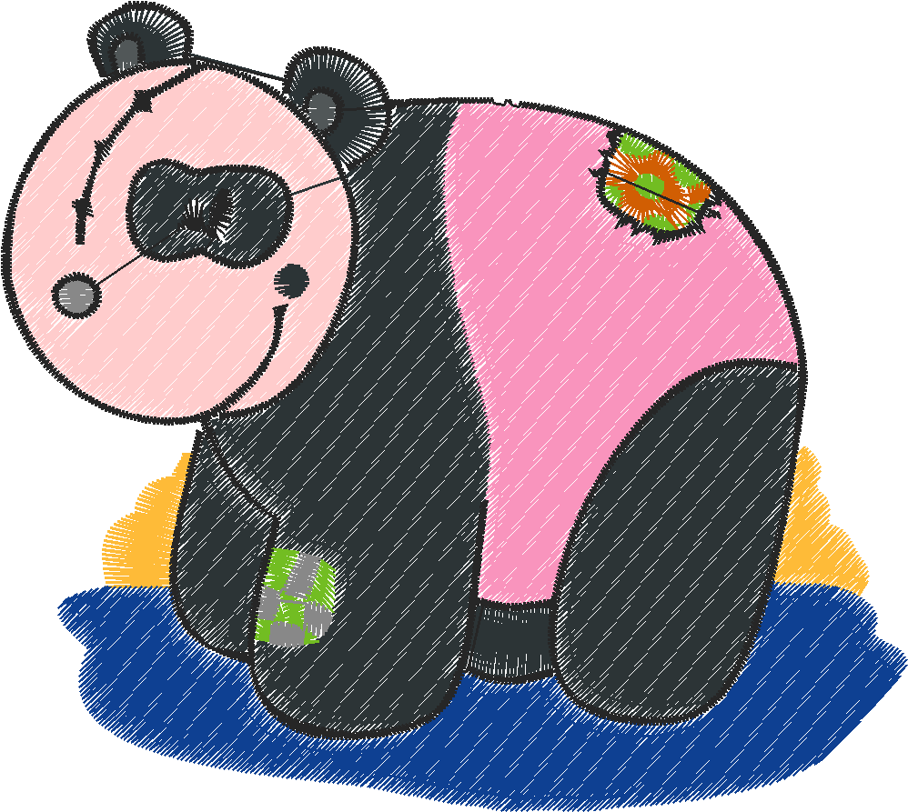 Plush Pals 5 - Pandas  (4)