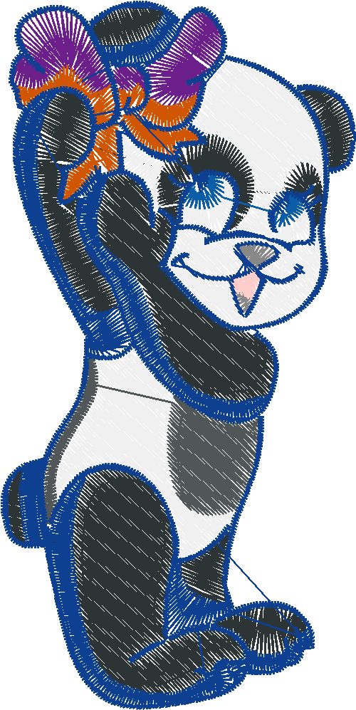 Plush Pals 6 - Pandas  (2)