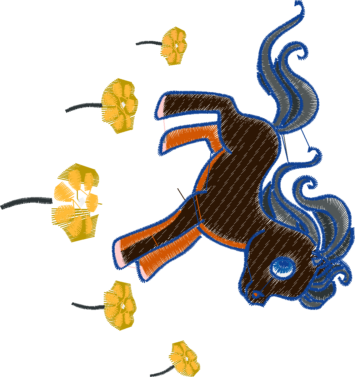 Plush Pals 8 - Ponies  (6)