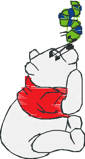 Pooh Caterpilla