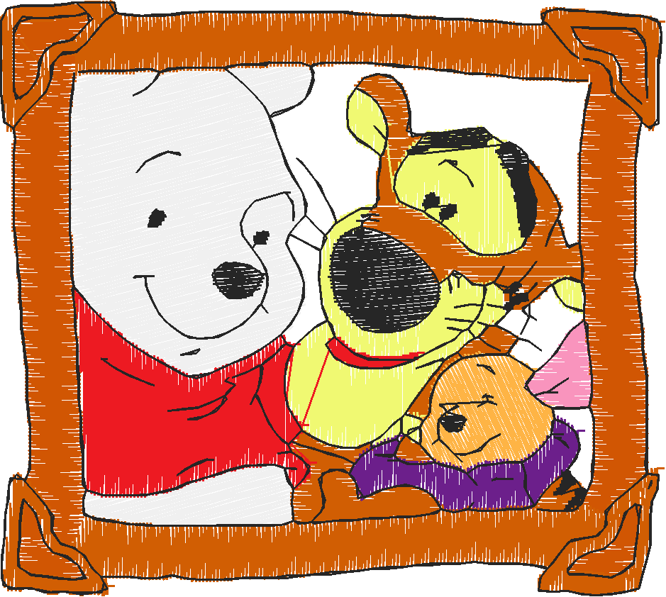 Pooh Frame