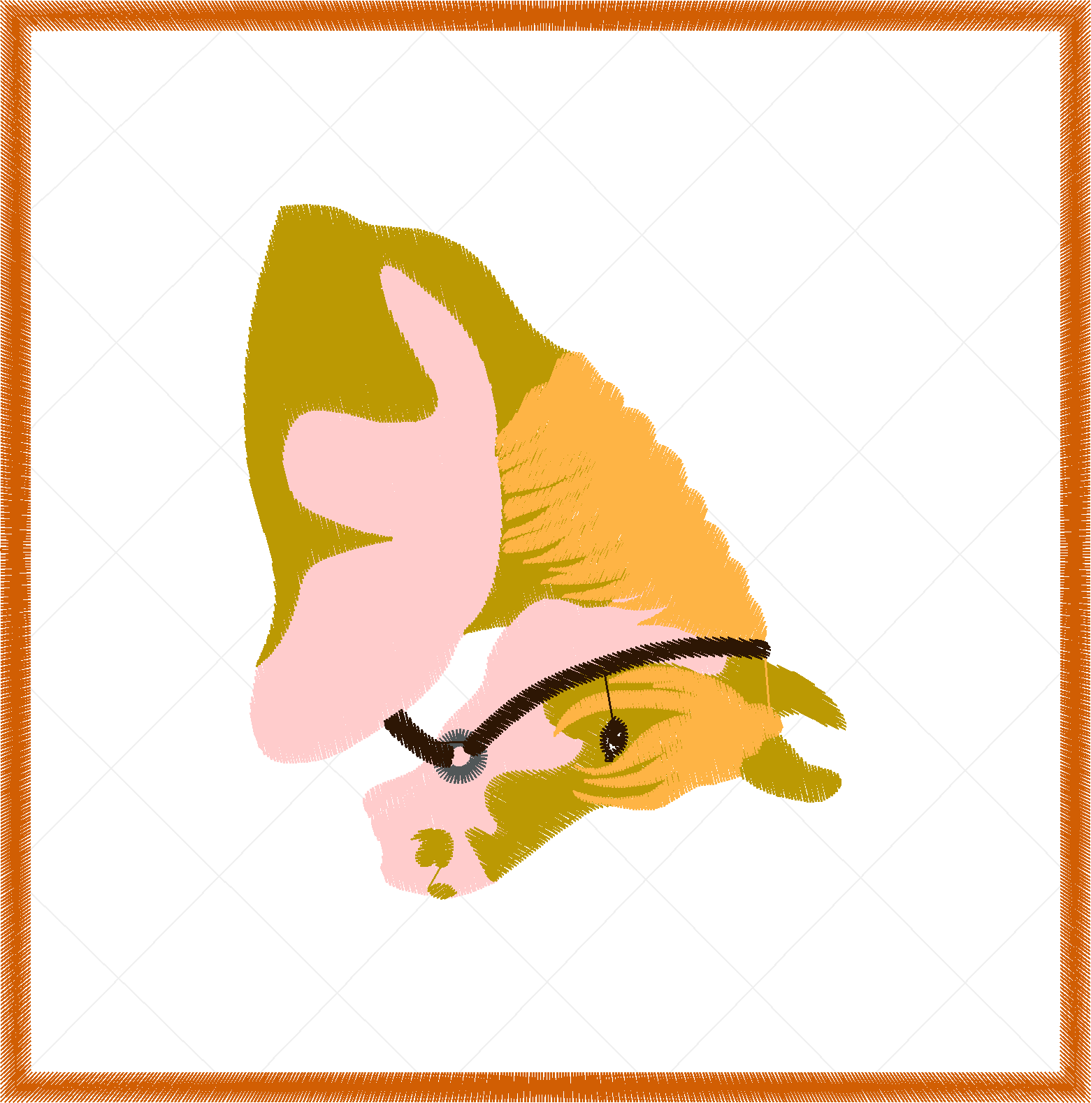 Project - Large Horse Pot Holders  (1)