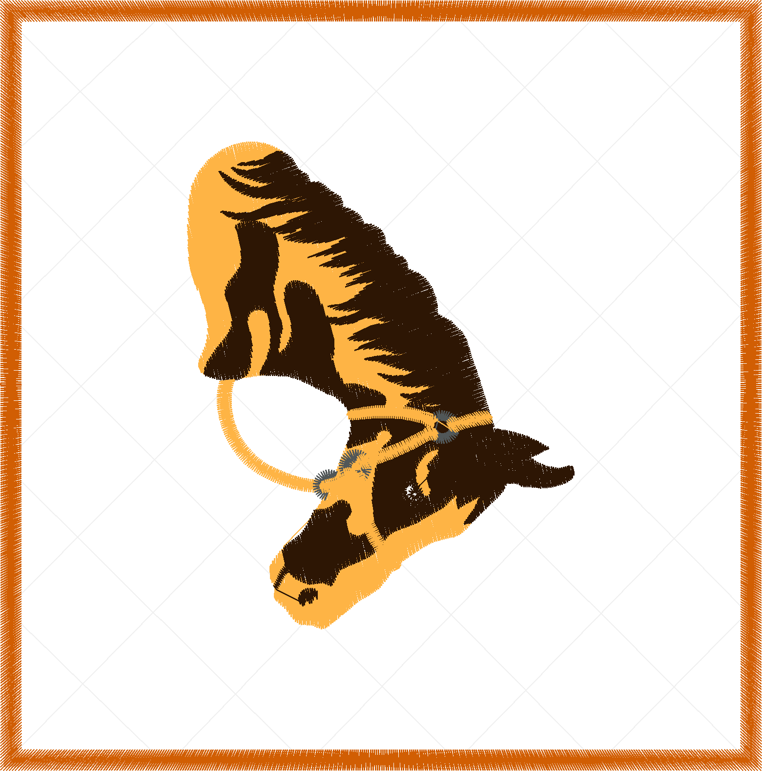 Project - Large Horse Pot Holders  (36)