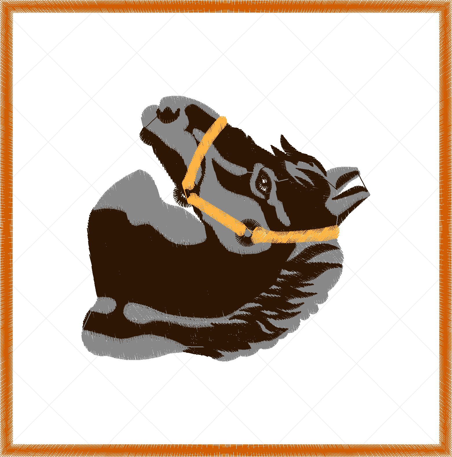 Project - Large Horse Pot Holders  (46)