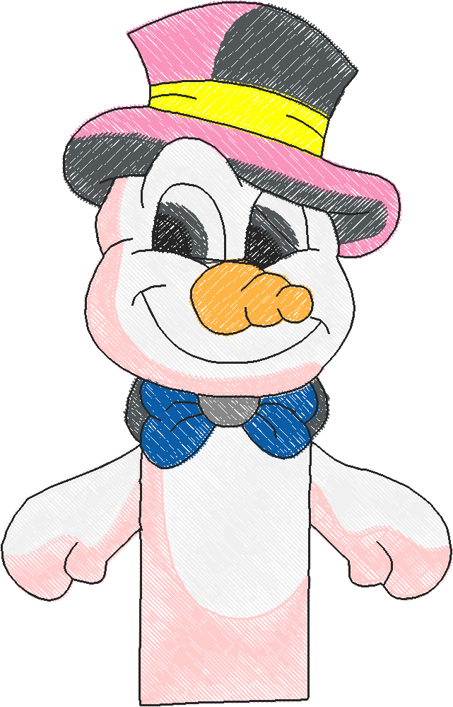 Projects - Snowmen Finger Puppets (1)