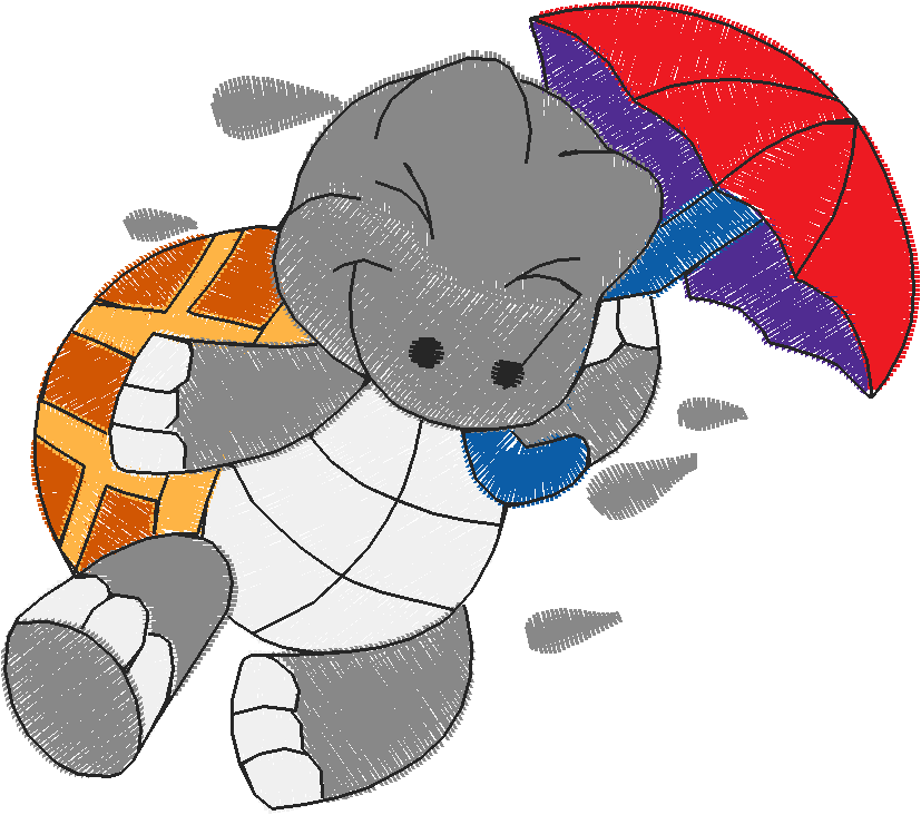 Rainy Days Turtles 1  (5)