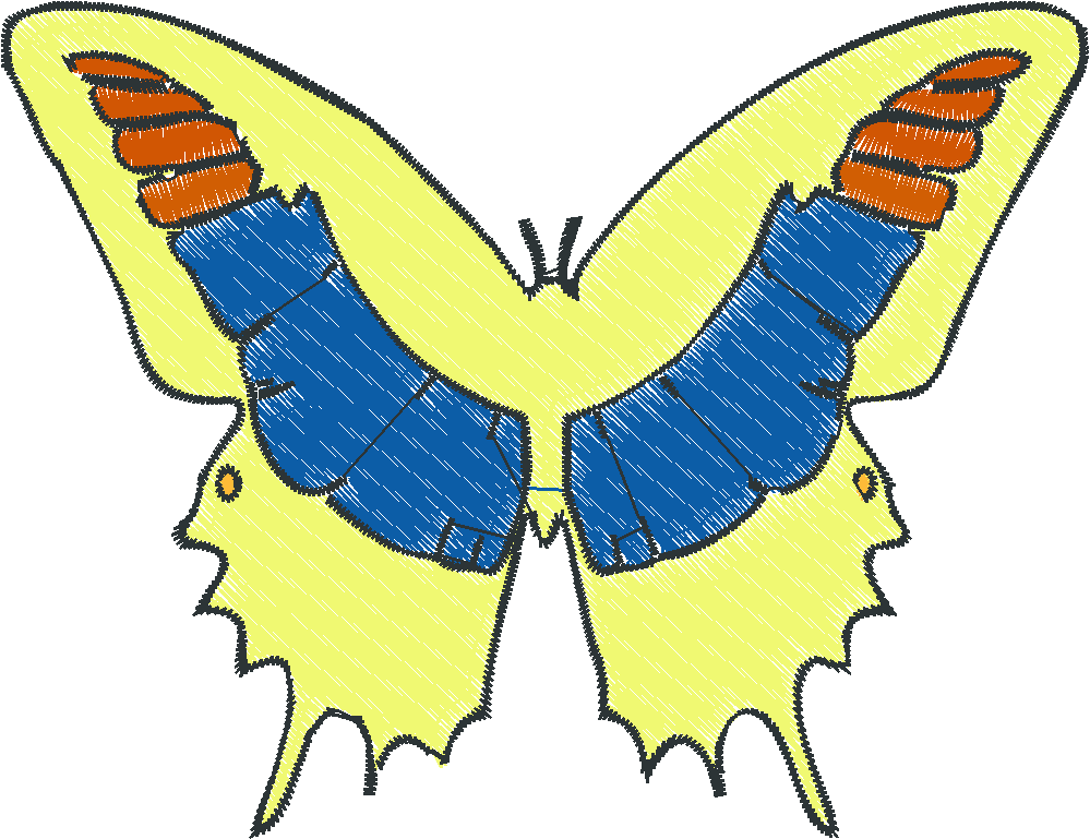 Realistic Butterflies 1  (8)