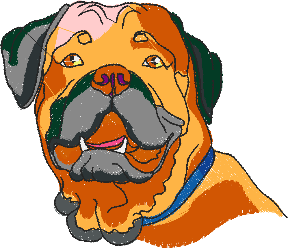 Realistic Dog Heads 1  (2)