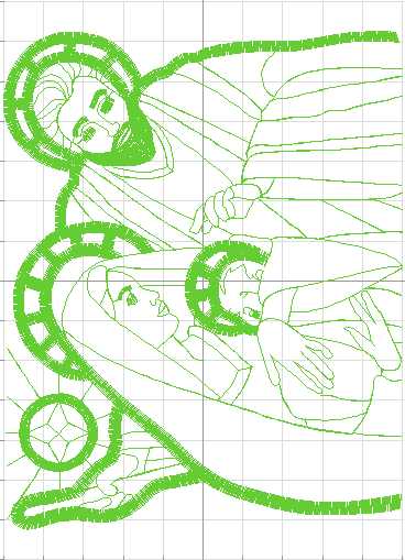 01 HOLY FAMILY LACE