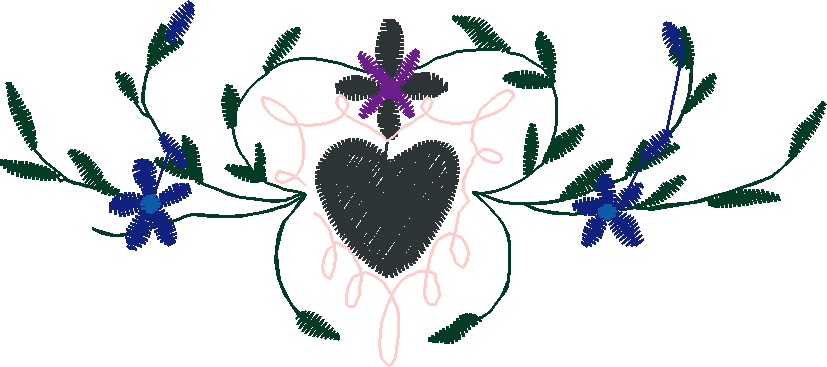 Flowers & Heart