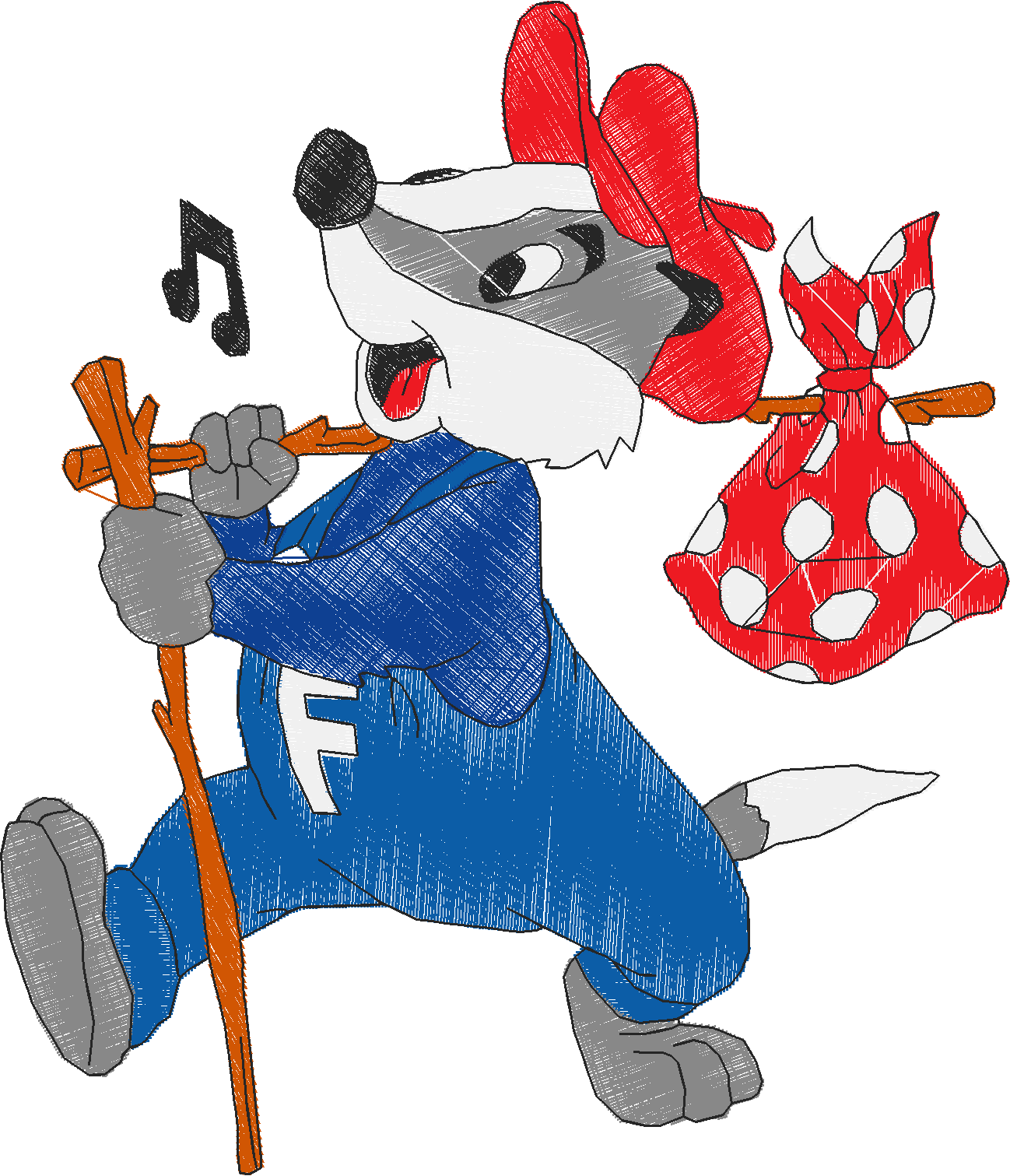 Happy Badger 1  (3)