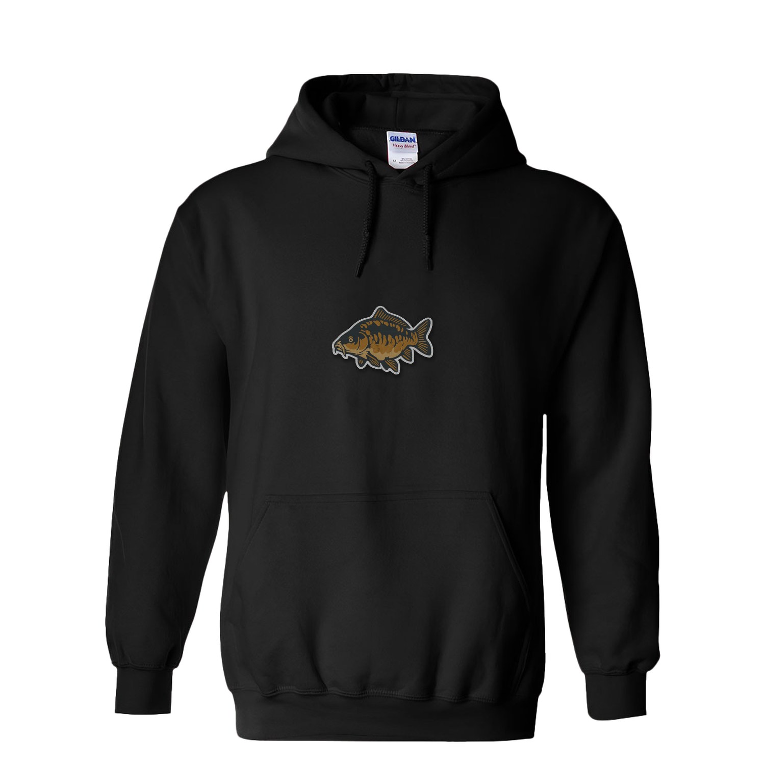 Yess-Carp Hoodie — Geborduurd