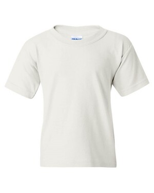 Gildan 5000B — Heavy Cotton Kinder T-shirt — White
