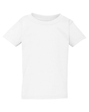 Gildan 5100P — Heavy Cotton Peuter T-shirt — White
