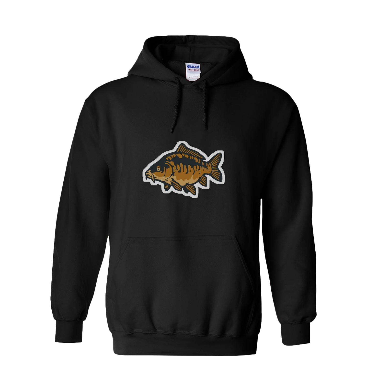 Yess-Carp Hoodie — DTF-print